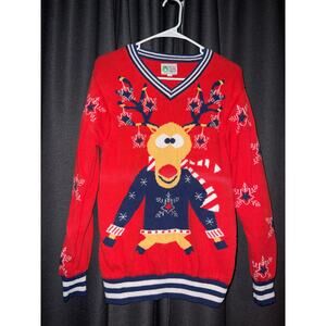 Ugly Christmas Sweater Xmas Size Medium